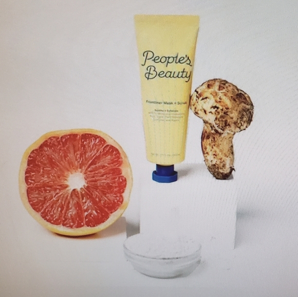 People’s Beauty Frontliner Mask Scrub Hyaluronic Soothing Exfoliating Sealed - Picture 5 of 7